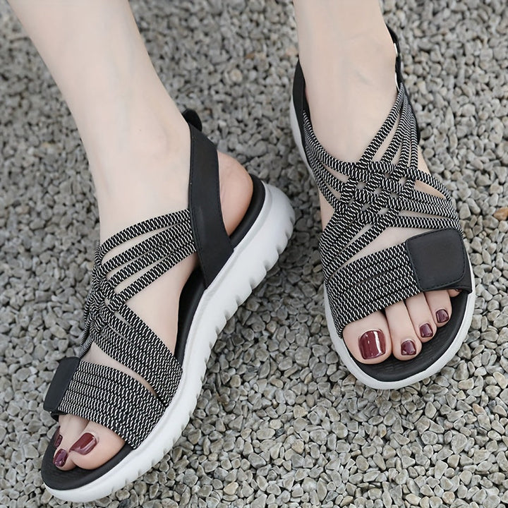 Judy - Comfort Sandal With Sturdy Wedge Heel