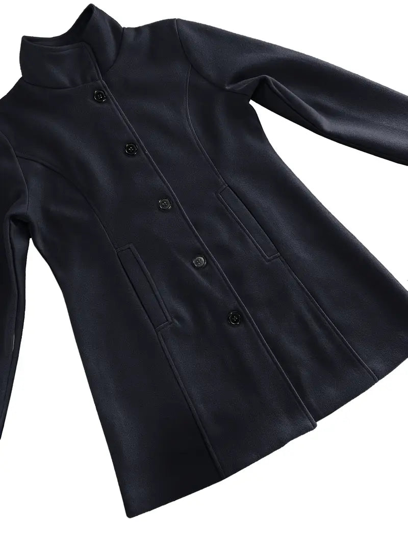 Nuriye - Long Sleeve Winter Coat