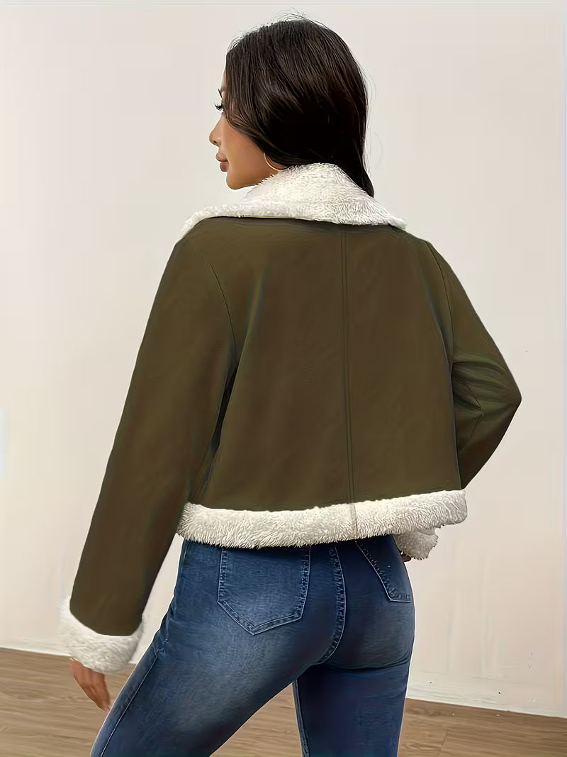 Mirena - Fleece Lined Long Sleeve Jacket