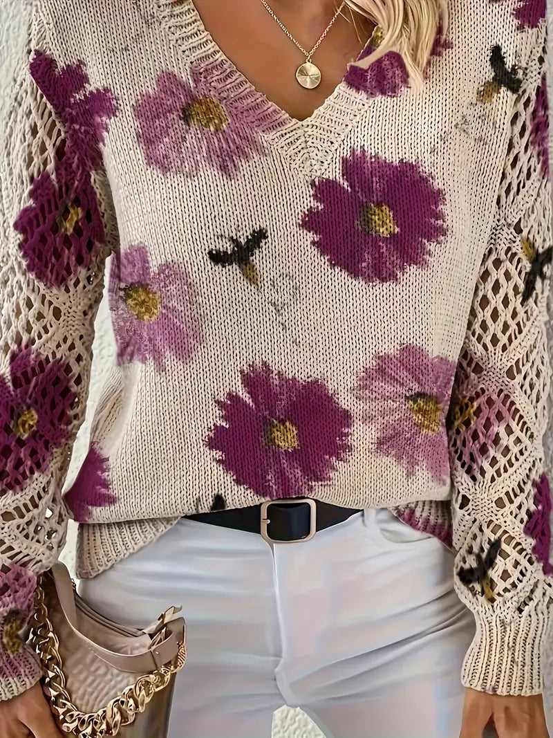 Tatyana - Stylish V-Neck Cardigan