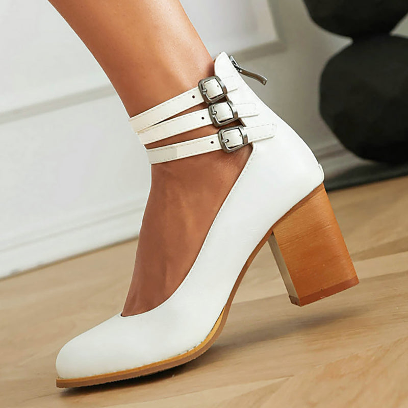 Caa - Plain Sandals With Ankle Strap