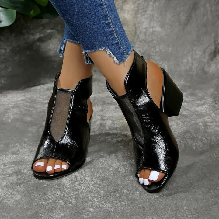 Thomis - Non Slip Leather Sandals with Open Toe