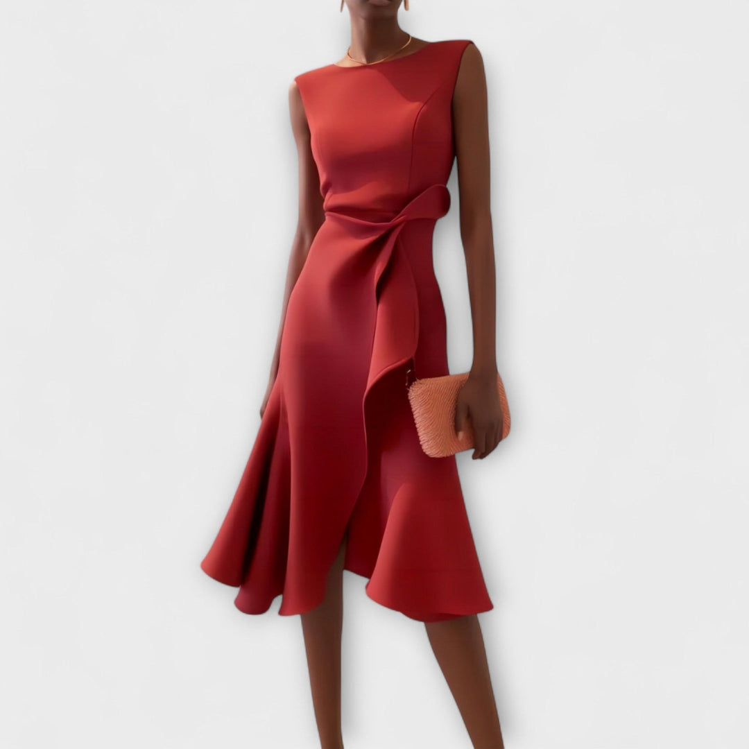Jolene - Elegant Midi Dress