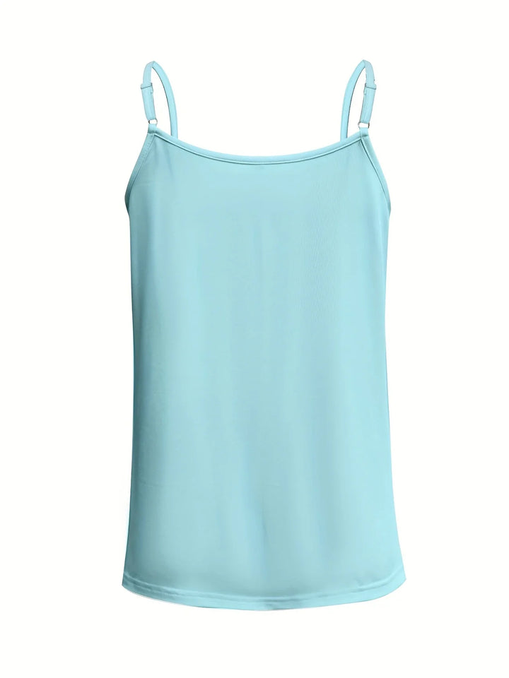 Juna - Elegant Sleeveless Lace Top With V Neck