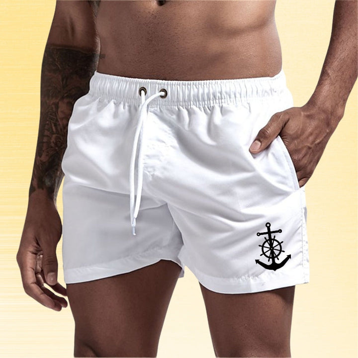 Solano - Stylish Elastic Shorts With Pocket