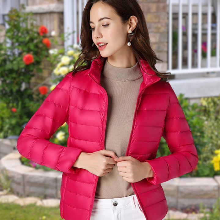 Isla - White Down Waterproof Jacket