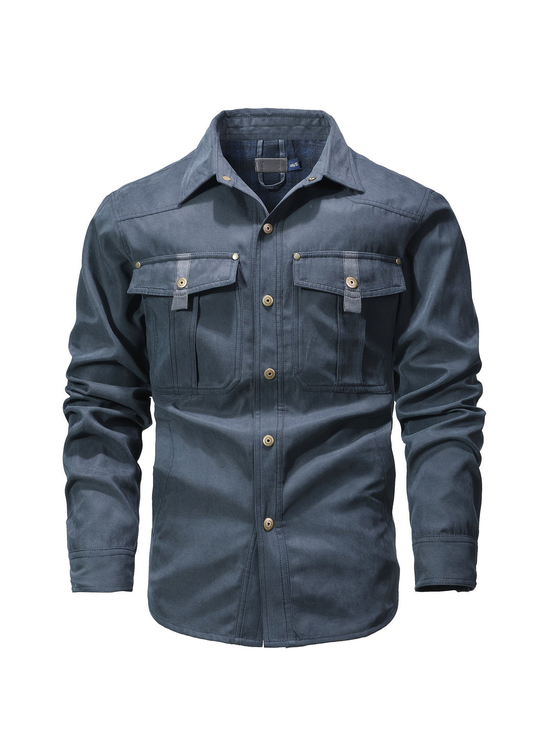 Evrypidis - Casual Long Sleeve Cargo Jacket