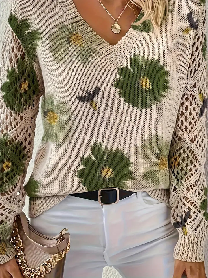 Tatyana - Stylish V-Neck Cardigan