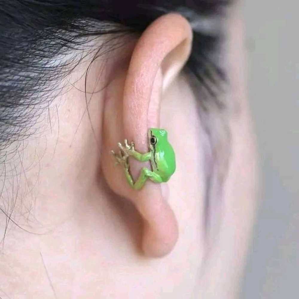 Ethel - Tree Frog Jewelry Set