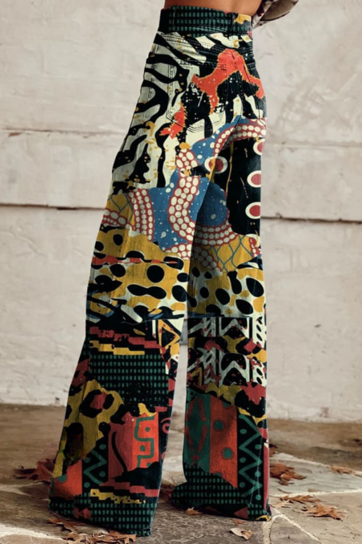 Randolph - Stylish Boho Vintage Wide-Leg Pant