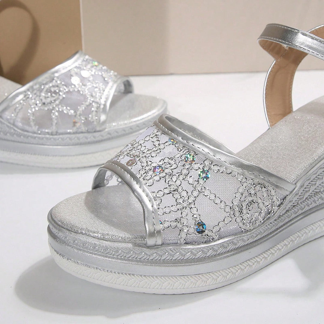 Cara - Regular Wedge Chunky Sandals