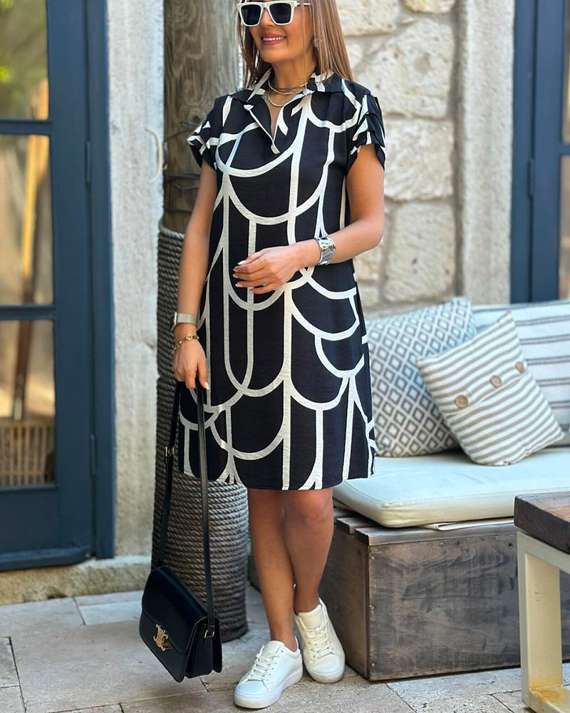 Veralia - Short Sleeve Dress