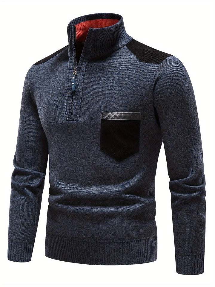 Gerdt - Casual Long Sleeve Knitted Sweater