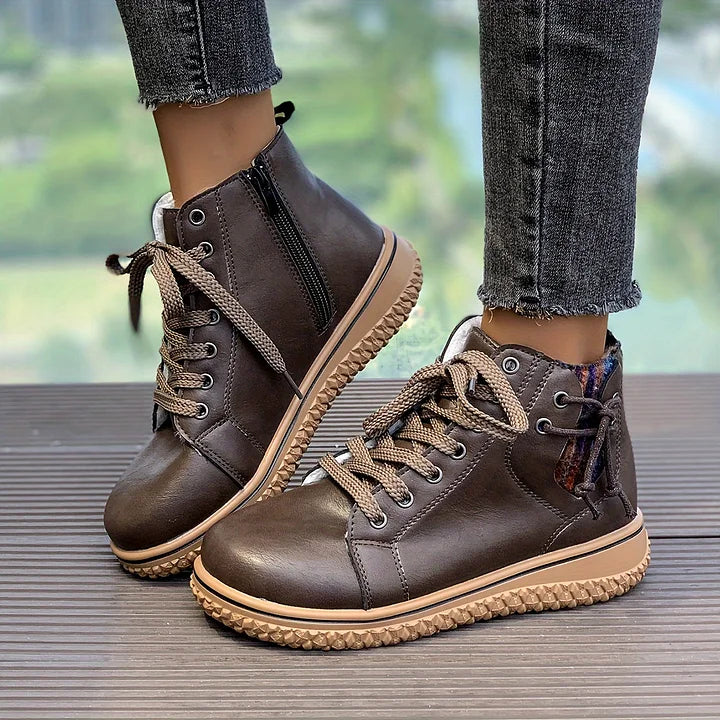 Tracy - Lace Up Ankle Boots