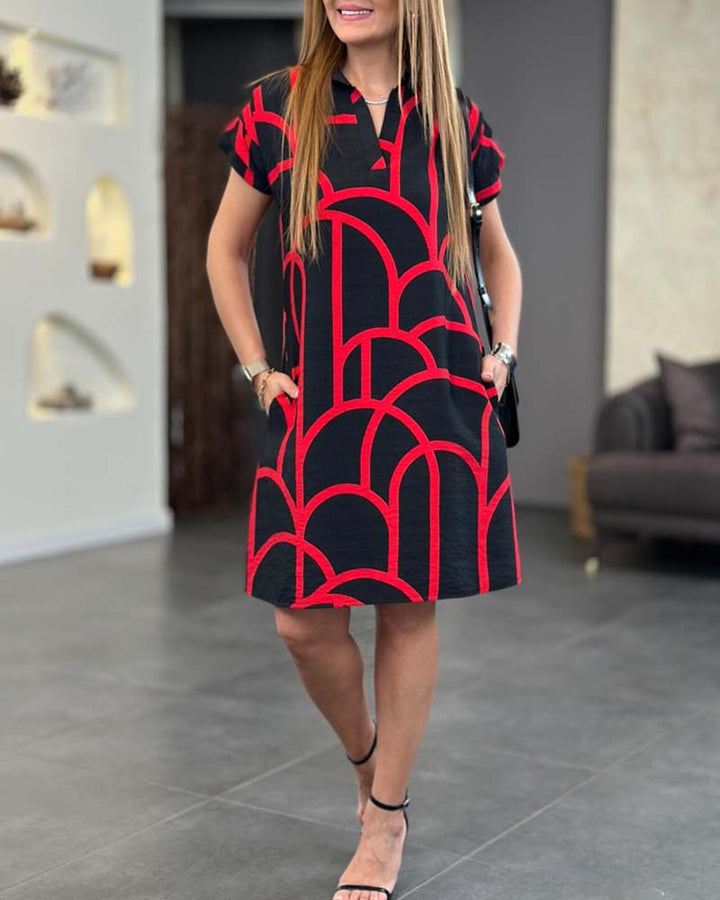Veralia - Short Sleeve Dress