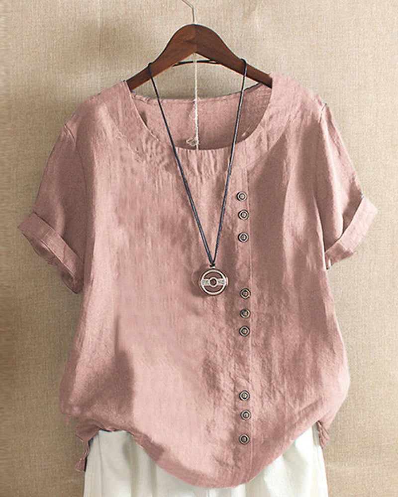 Andree - Short Sleeve Blouse