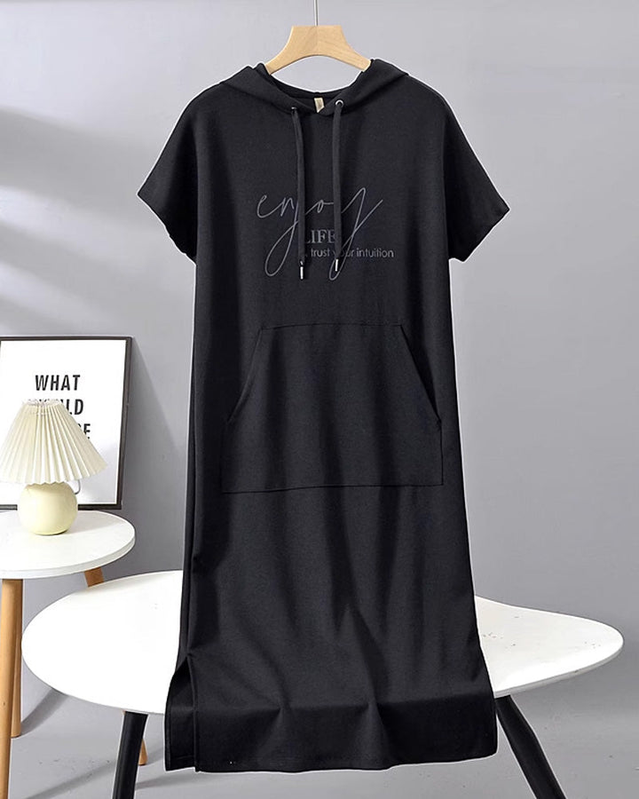 Nadia - Elegant Dress With Hood