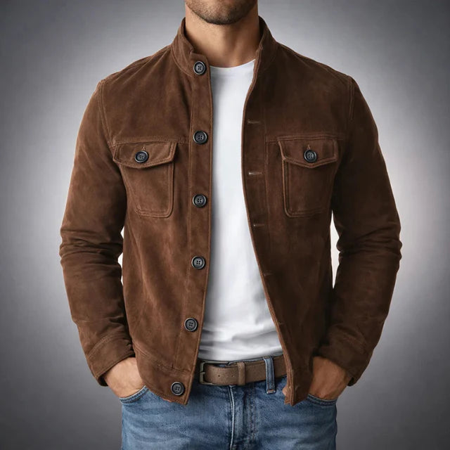 Heriberto - Comfortable Suede Jacket