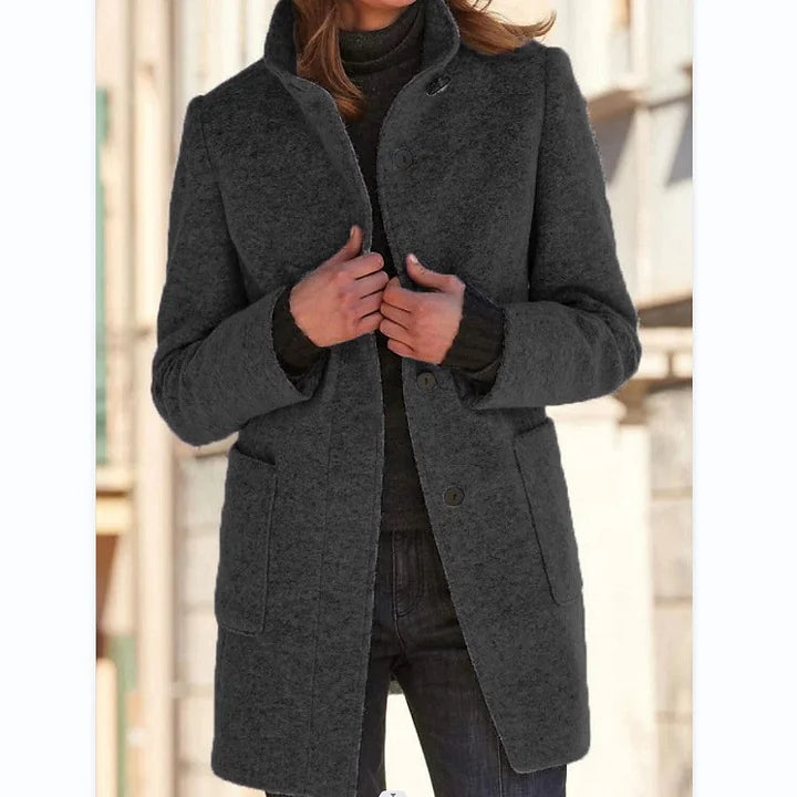 Zimfira - Long Sleeve Windbreaker Coat