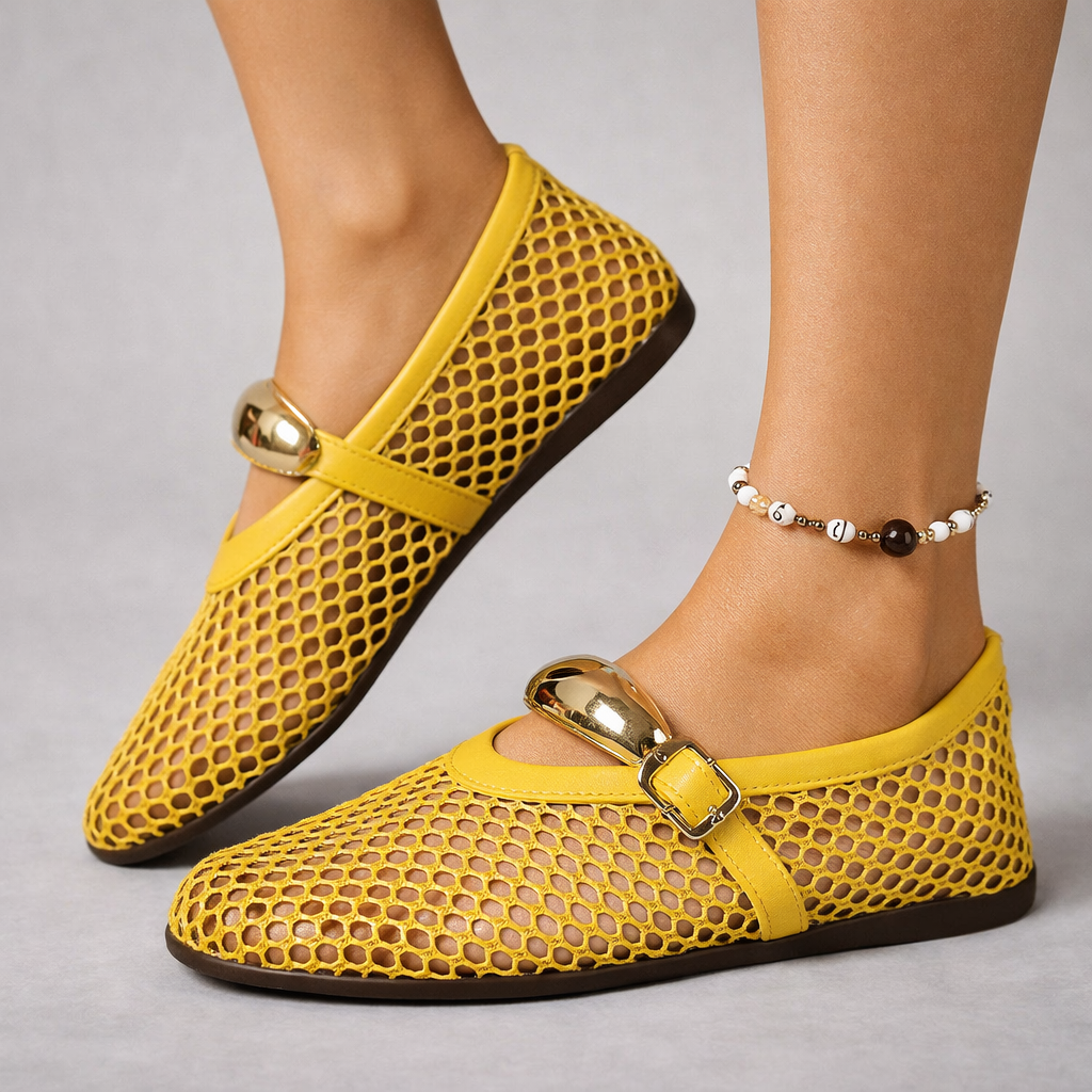 Anahi - Breathable Mary Jane Shoes