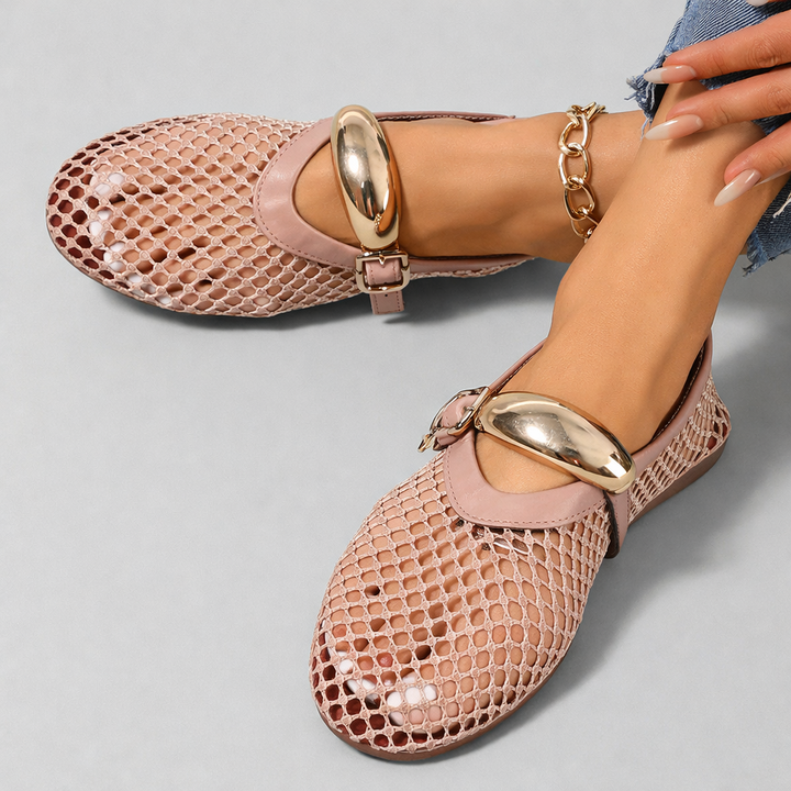 Anahi - Breathable Mary Jane Shoes