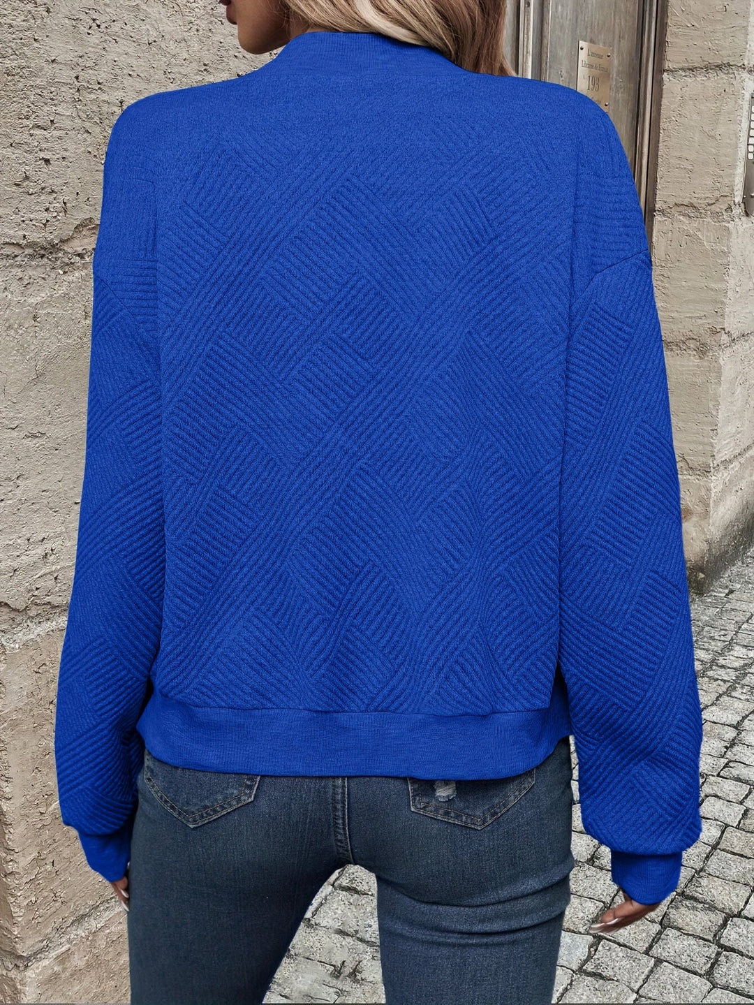 Jemma - Long Sleeve Jacket With Zip-Up