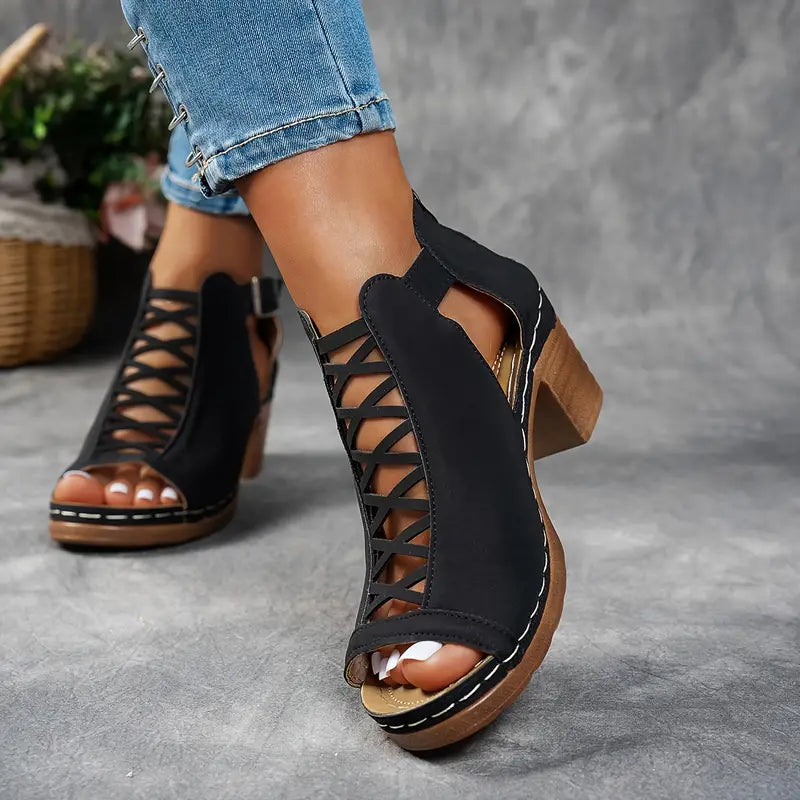 Alexia - Stylish High Heel Sandal