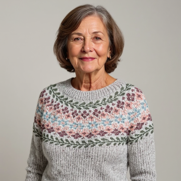 Lucia - Handcrafted Wool Sweater