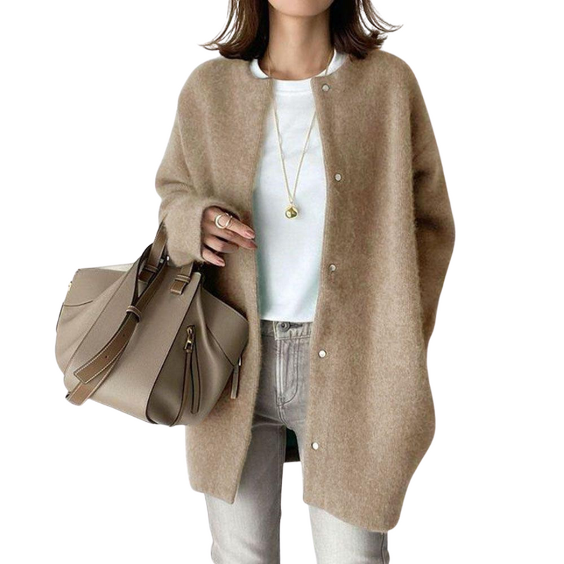 Genevia - Elegant Knitted Cardigan