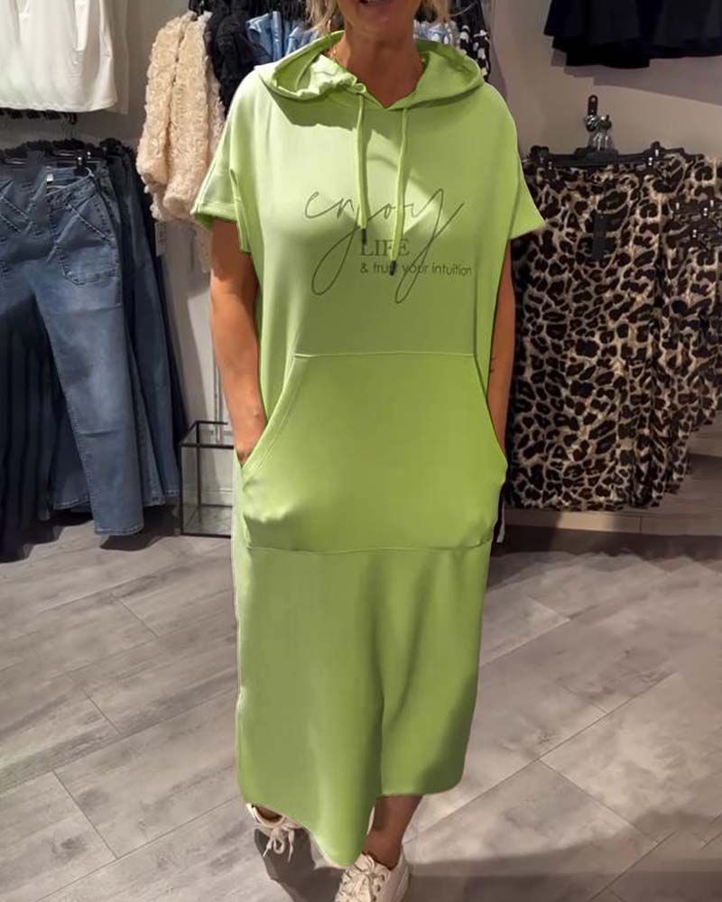 Nadia - Elegant Dress With Hood