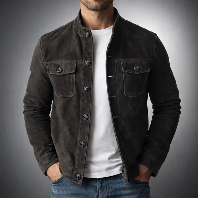 Heriberto - Comfortable Suede Jacket