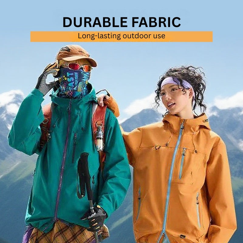 DriftEdge - Waterproof Zip Up Hiking Jacket