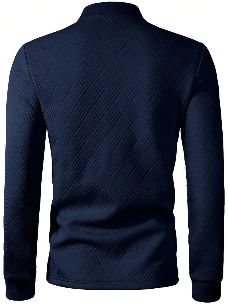 Kenric - Casual Button-Up Textured Shirt