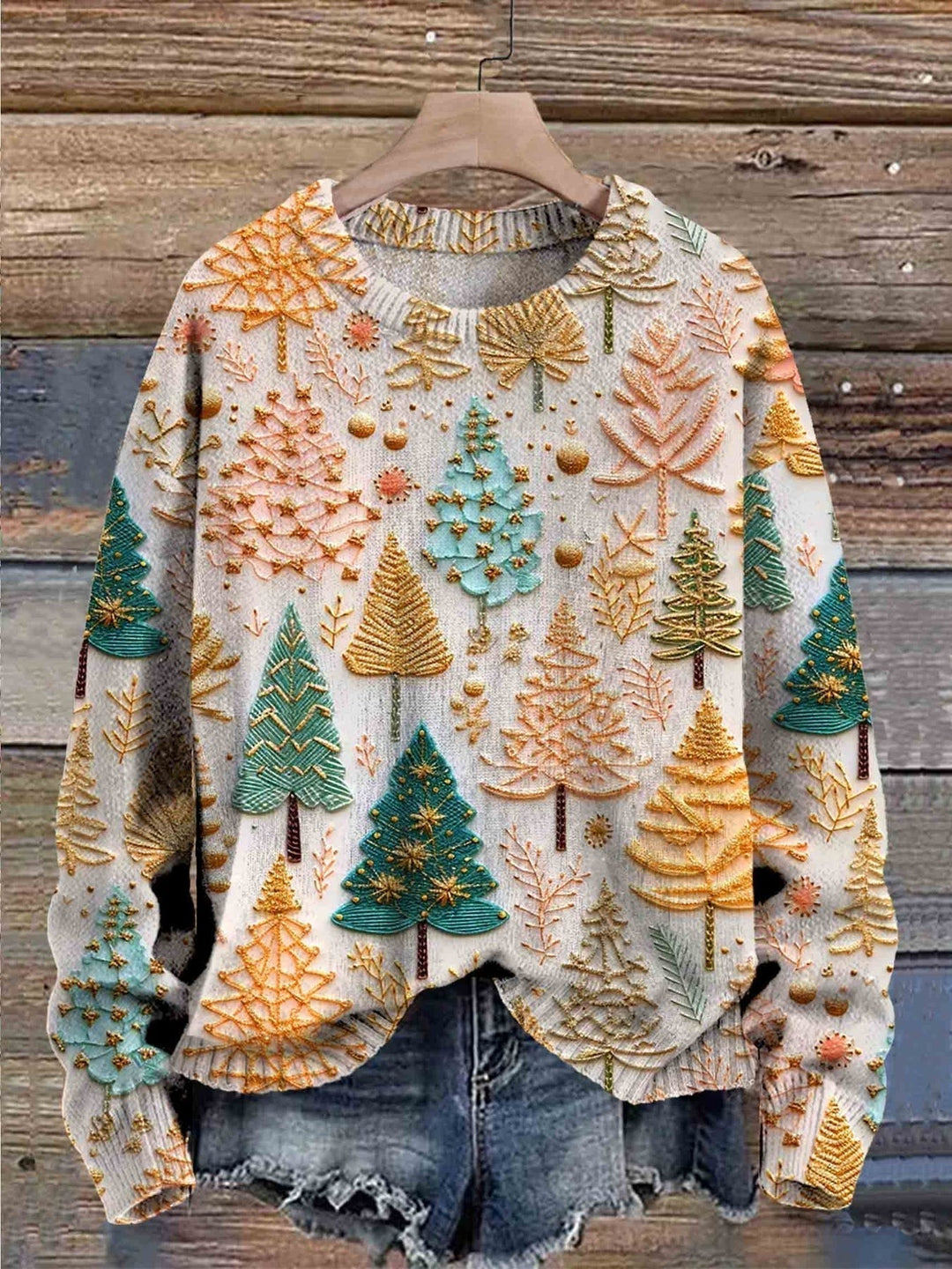 Beena – Round Neck Knitted Sweater