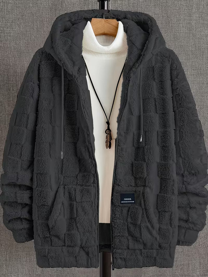 Quantlink - Fleece Zip-Up Hooded Jacket