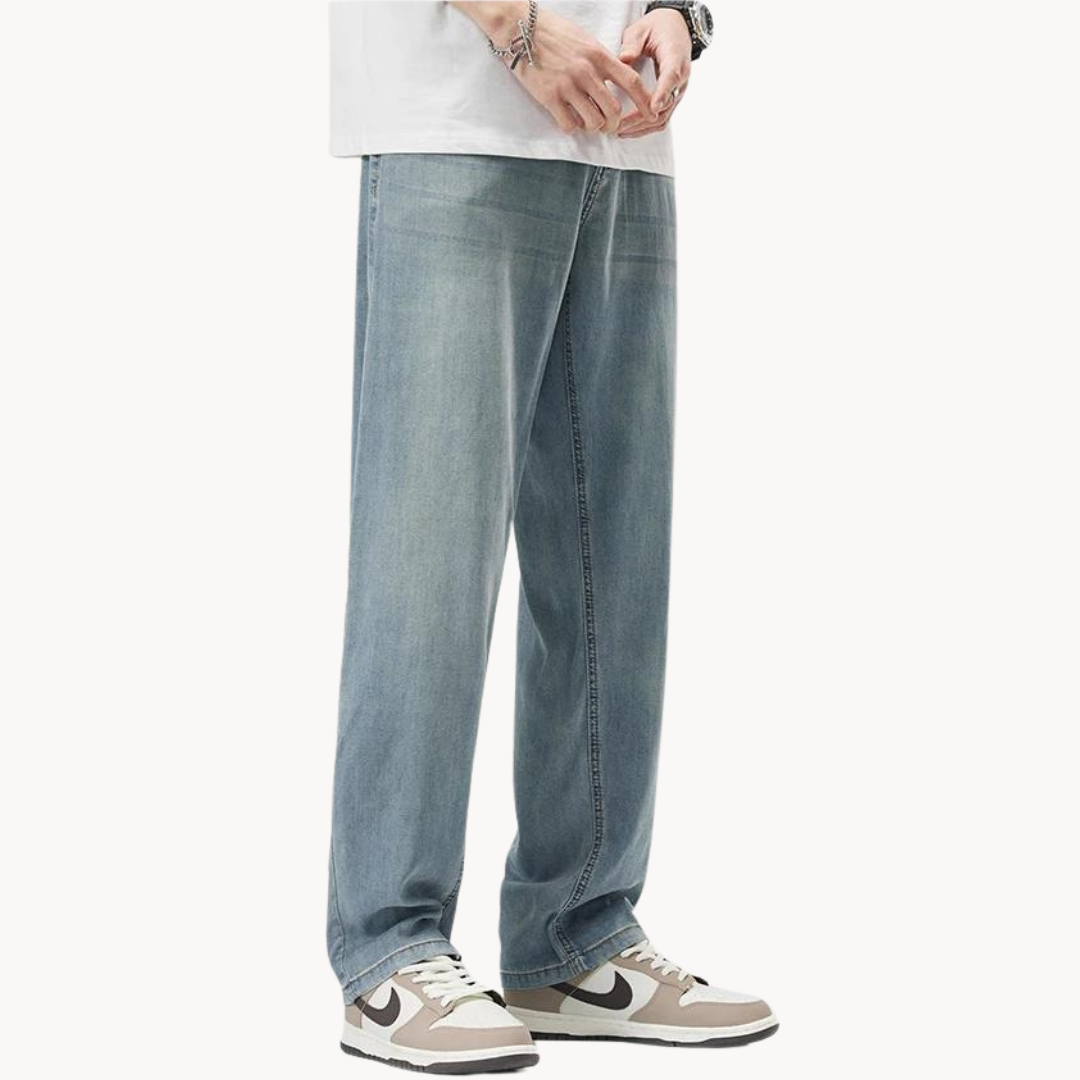 Teofilo - Stylish Wide Leg Pant
