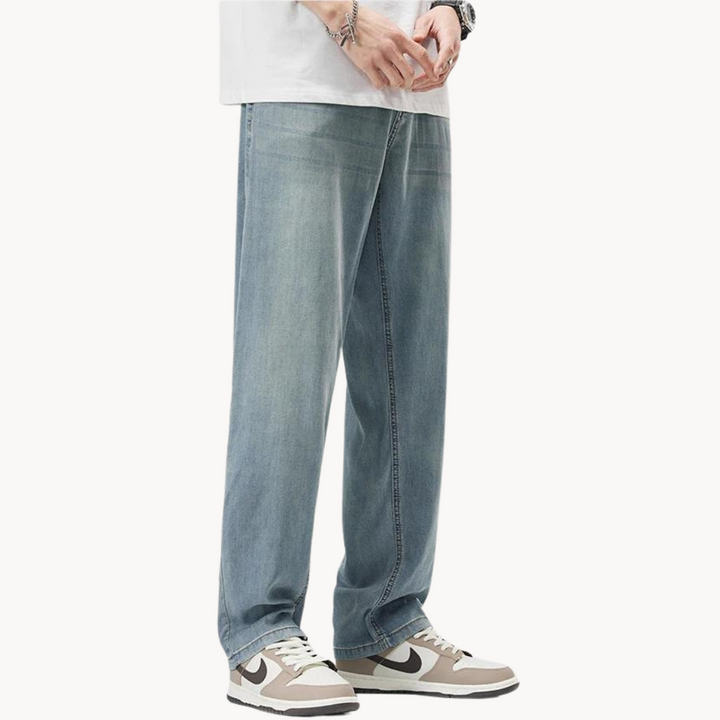 Teofilo - Stylish Wide Leg Pant