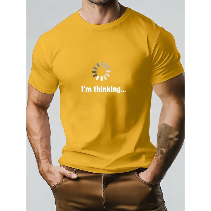 Think – Cotton And Print T-Shirt