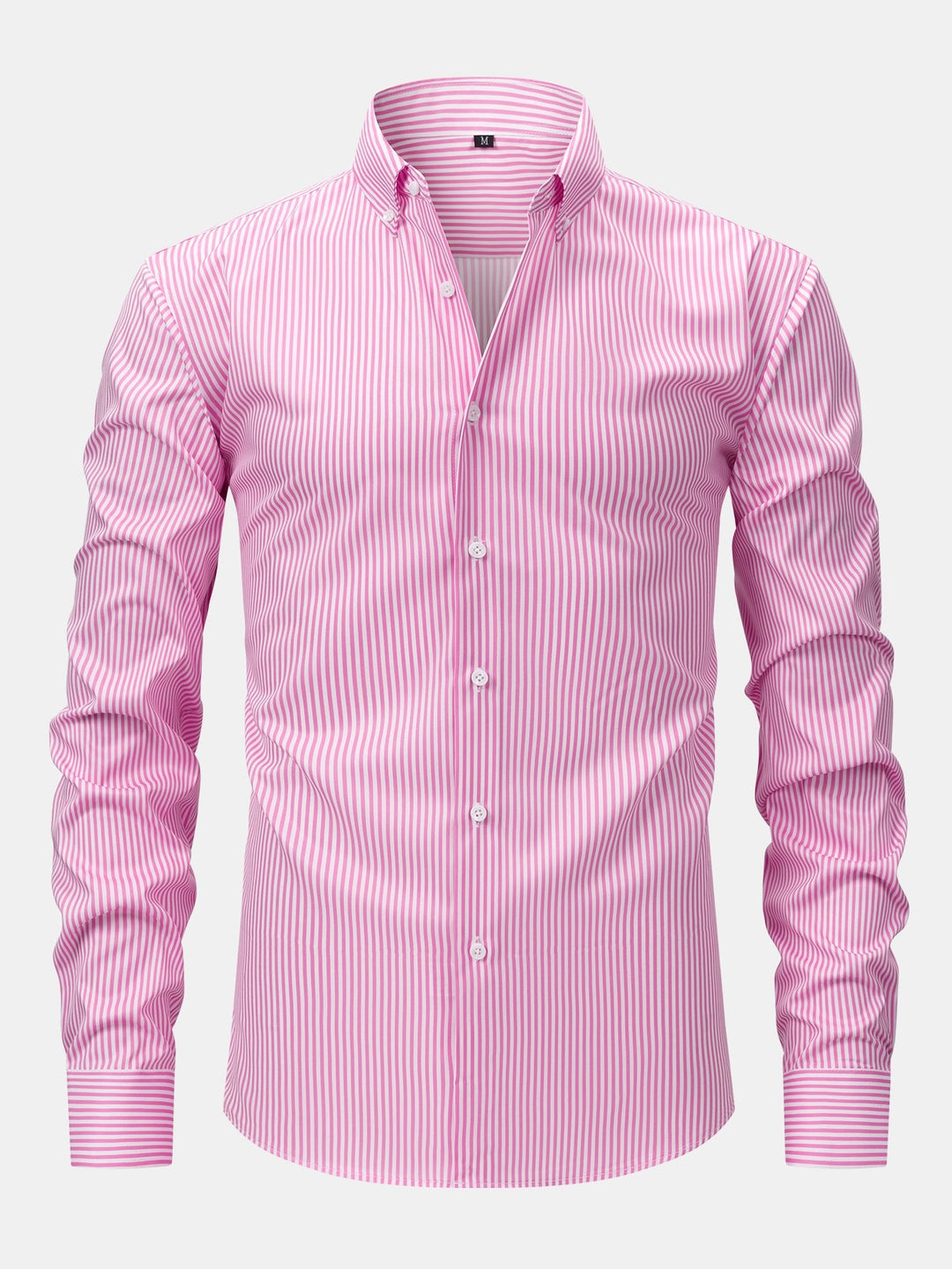 Corey - Long Sleeved Striped Shirt With Button