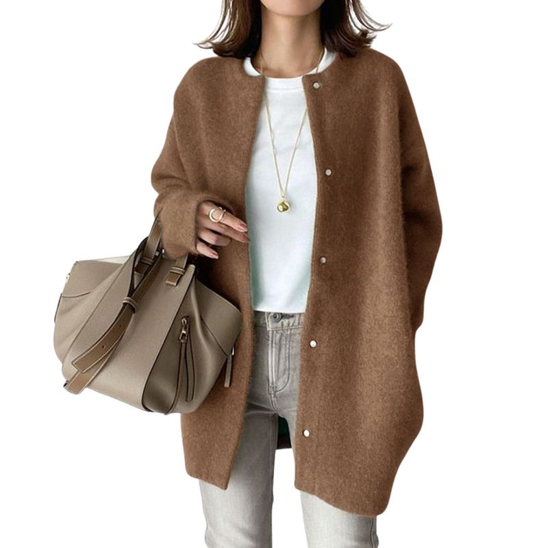 Genevia - Elegant Knitted Cardigan