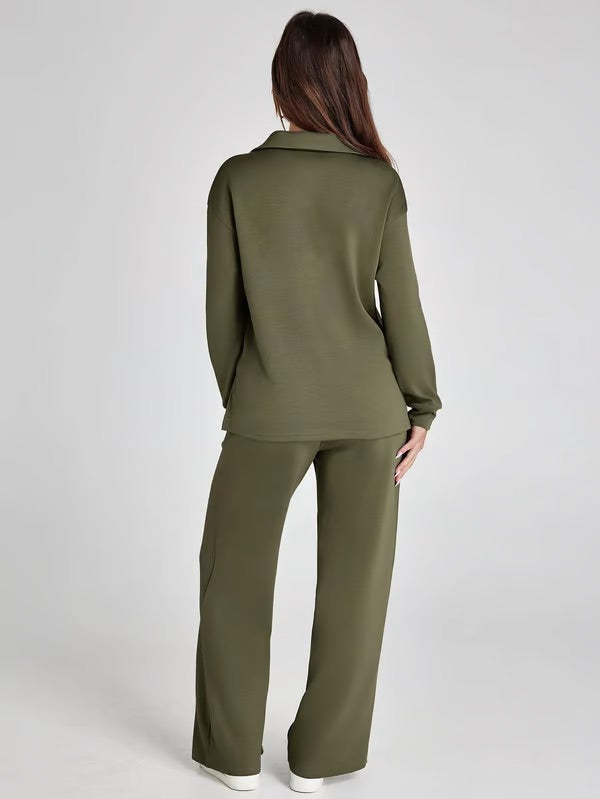 Nivetha - Long Sleeve 2 Piece Set