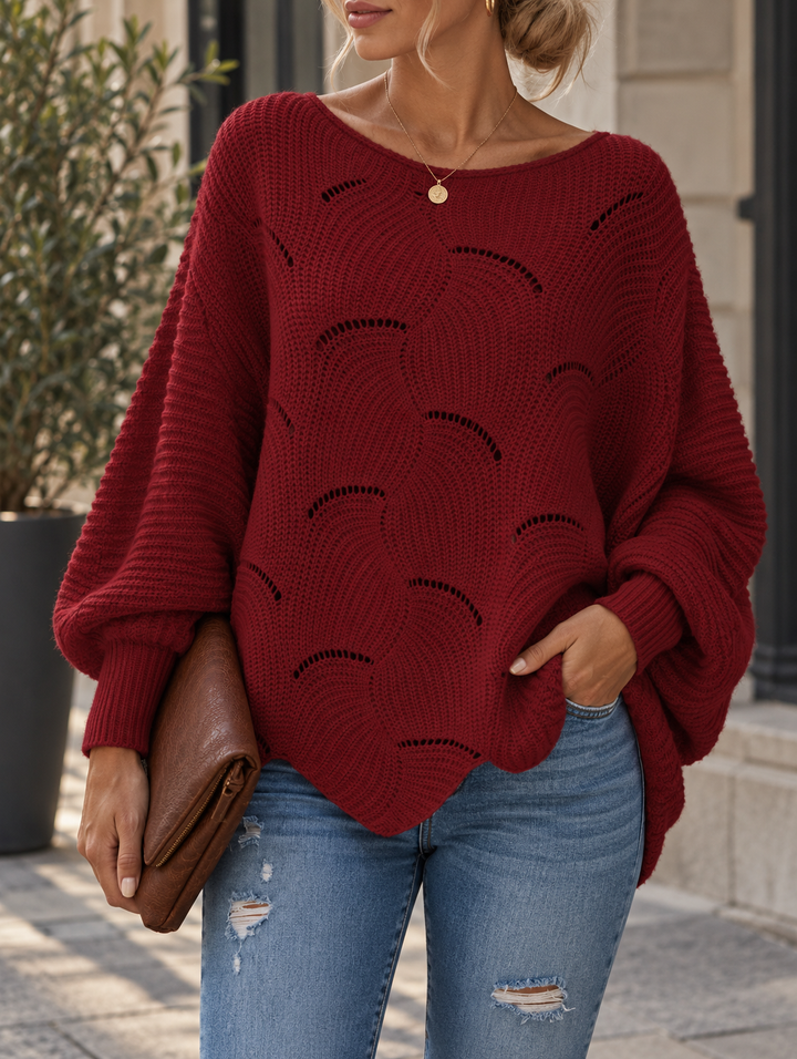 Kalisina - Long Sleeve Knit Sweater