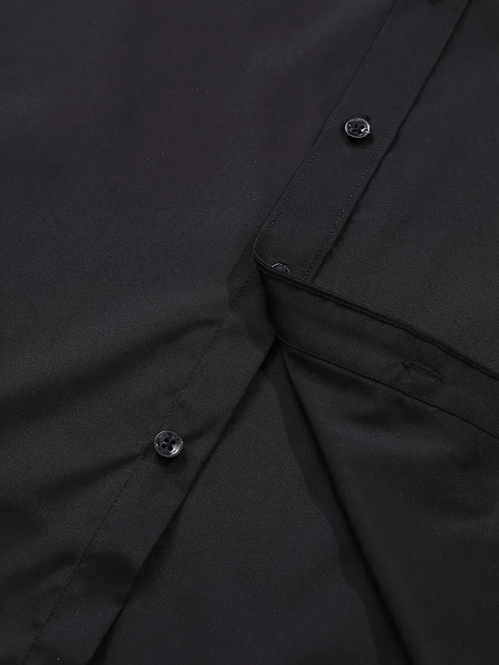 Byron - Elegant Long Sleeve Shirt With Button
