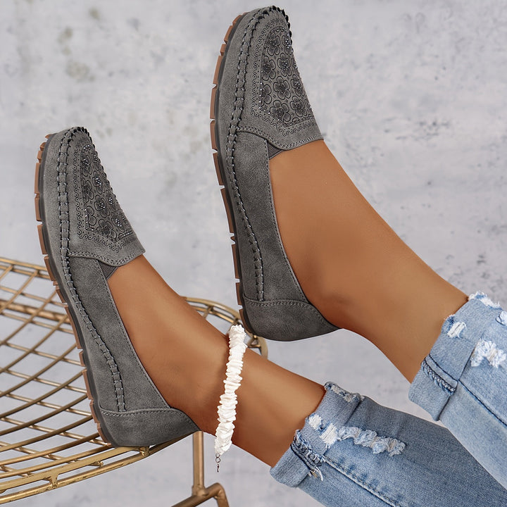 Lyrissa - Comfortable Stitched Shoes