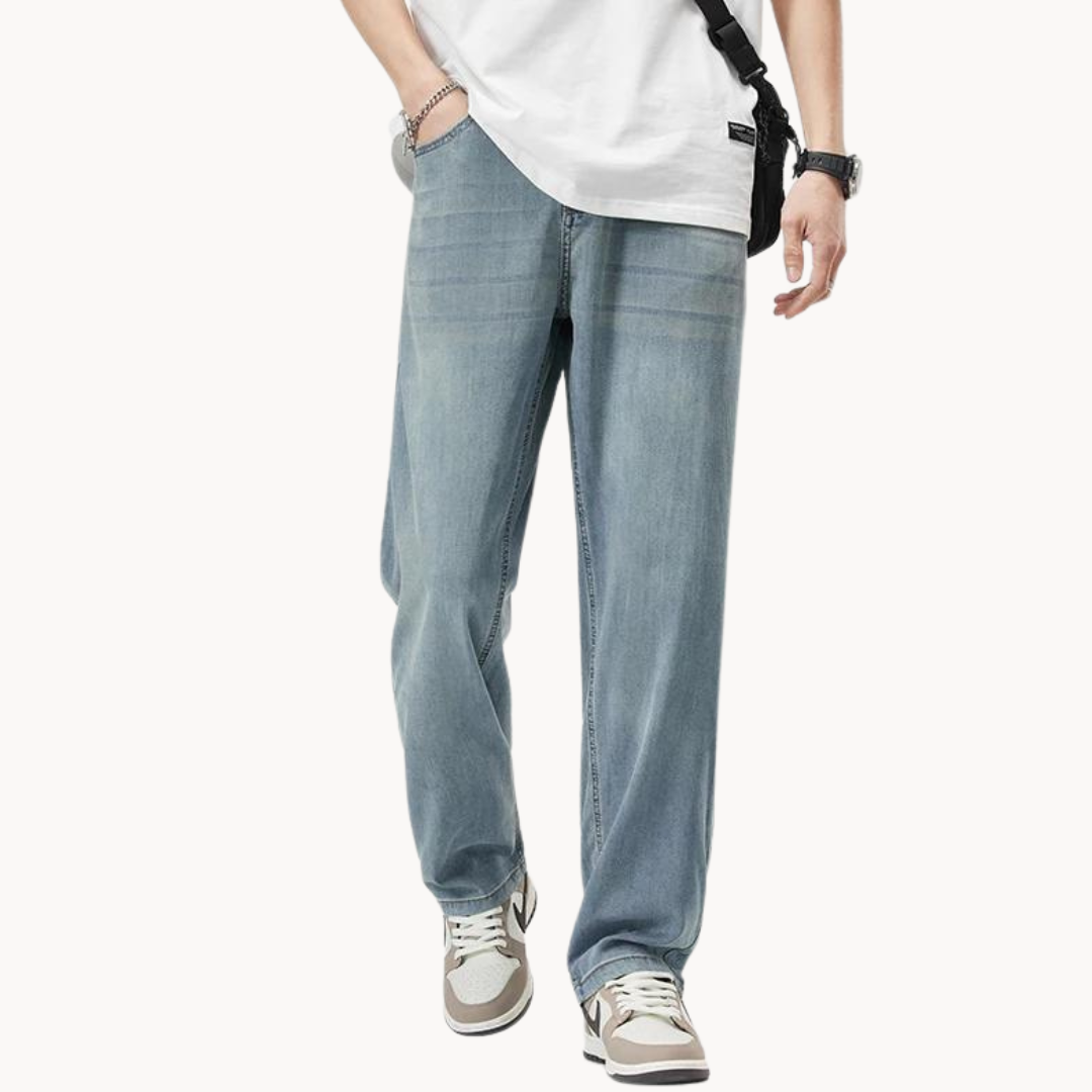 Teofilo - Stylish Wide Leg Pant