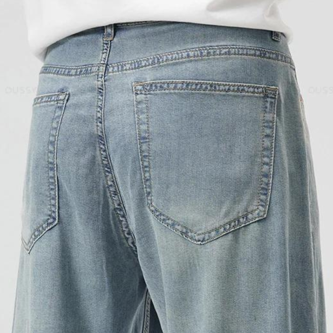 Teofilo - Stylish Wide Leg Pant