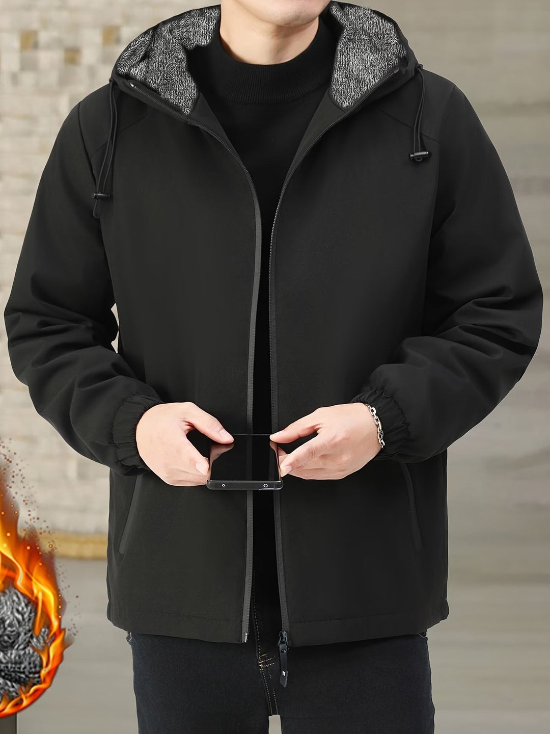 Cosmoedge - Long Sleeve Zip-Up Jacket