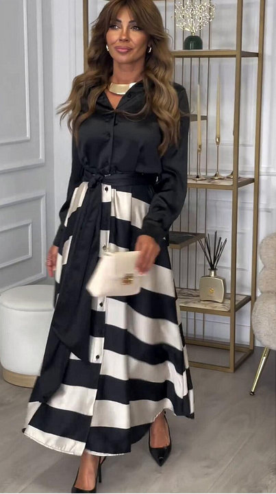 Vandana - Striped Maxi Dress