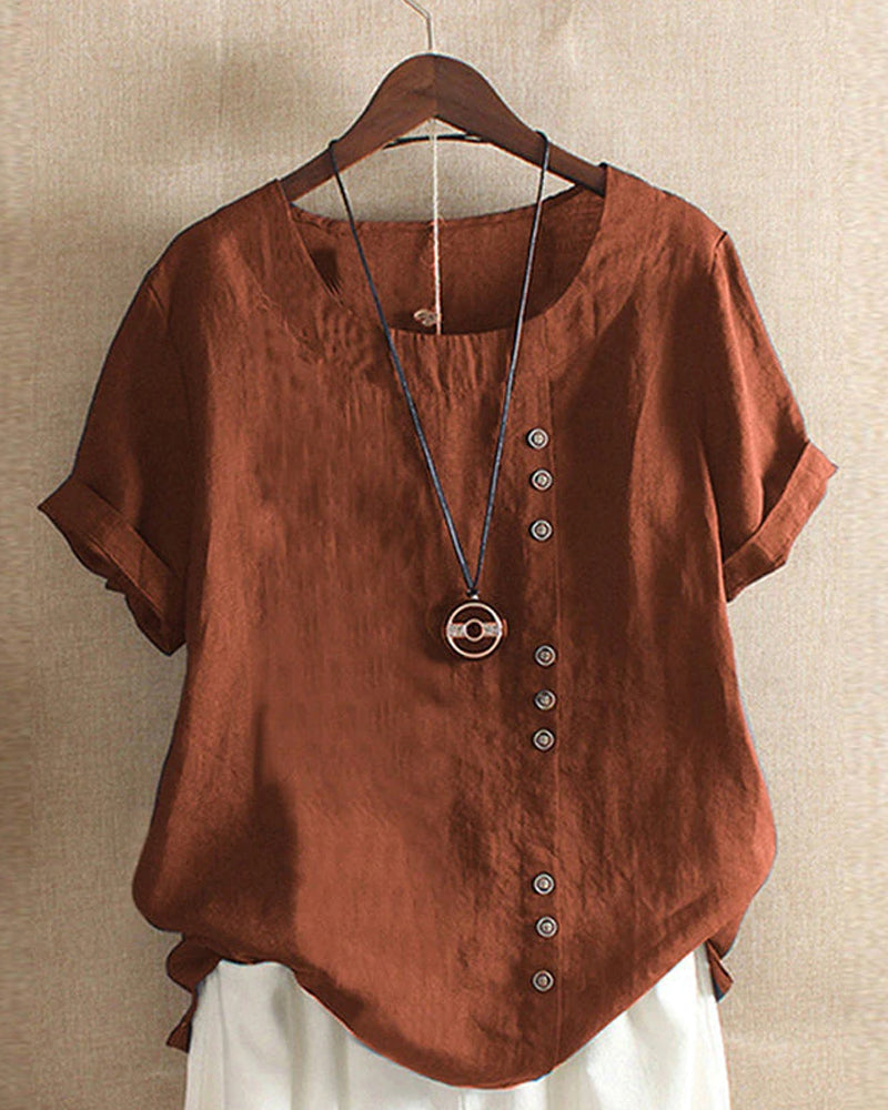 Andree - Short Sleeve Blouse