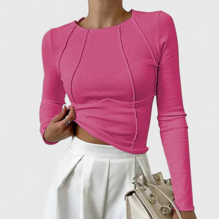 Kathreen - Comfortable Long Sleeve T-Shirt